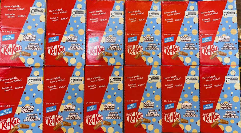 TOP RATED NEW NESTLE KITKAT CHOCOLATE BAR NEW FLAVORS,COOKIE DOUGH,PISTACHIO KUNAFA 24x41.5g FOR SALE – product thumbnail, market insight supplier card
