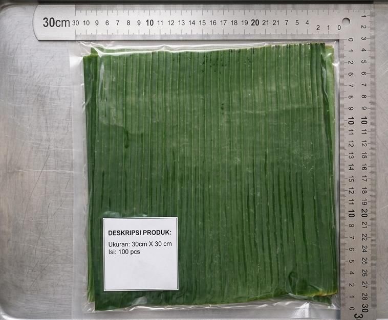 banana leaf – product photo, product description
