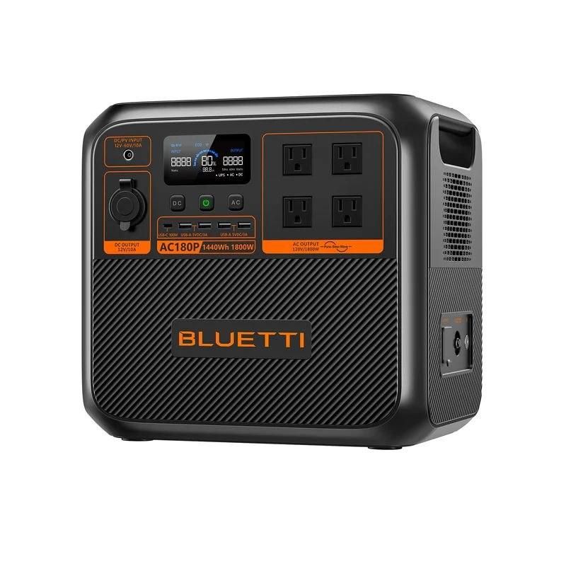 BLUETTI AC180P Portable Power Station LiFePO4 Battery | 1,800W 1,440Wh Wholesale Supply – product thumbnail, market insight supplier card