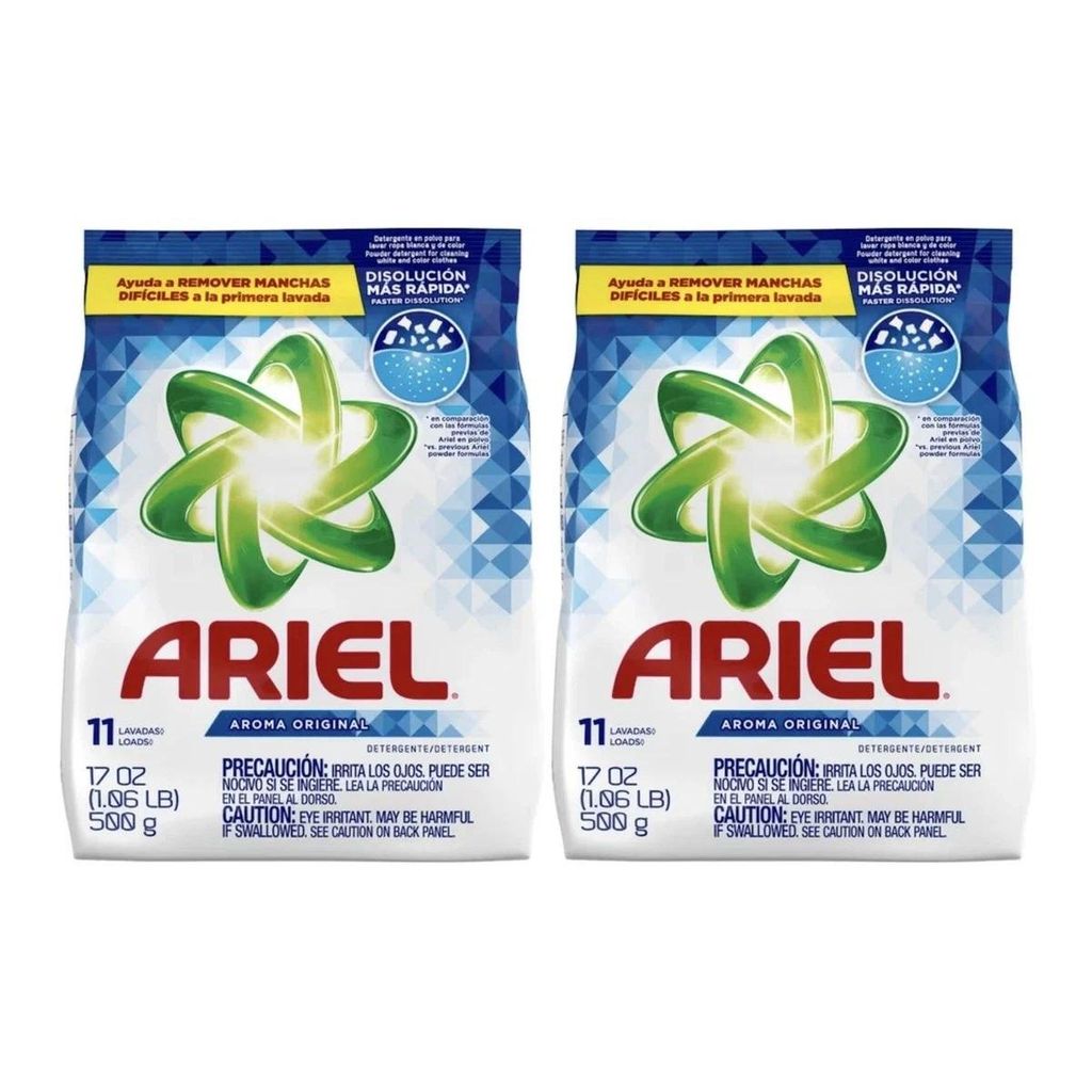 Wholesale Ariel 2X Power Laundry Detergent Powder Original 500g Supply – product thumbnail, market insight supplier card