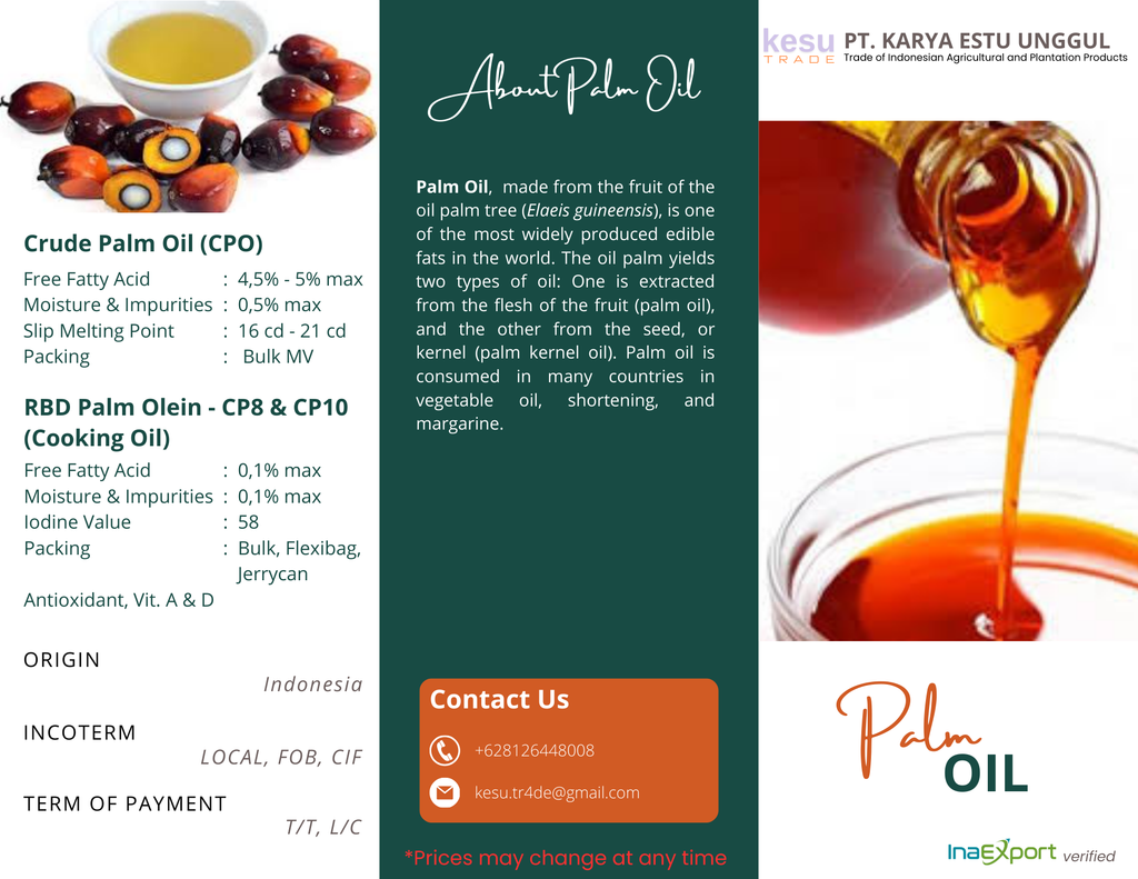 RBD Palm Olein - CP10 Image