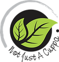 NOT JUST A CUPPA – supplier logo, supplier contact card