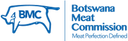 BOTSWANA MEAT COMMISSION MAUN – supplier logo, supplier contact card