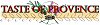 TASTE OF PROVENCE – supplier logo, supplier contact card