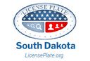 South Dakota License Plate