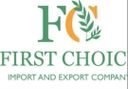 First choice trading company – supplier logo, supplier contact card