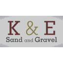 K & E Sand & Gravel – supplier logo, supplier contact card