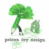 POISON IVY DESIGN – supplier logo, supplier contact card