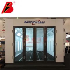 Auto Spray Booth Brand Bzb Trademark BZB Condition New Certification CE Coating Painting HS Code 84198990 Type Spray - Image 1