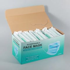 Disposable Adult Earloop Protective Face Mask Color Blue Shape Dust Mask Model NO. NP101 Trademark SUCSHK HS Code - Image 6