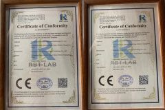 CE certification certificate from Guangzhou Red Rabbit Intelligent Equipment Co., Ltd.
