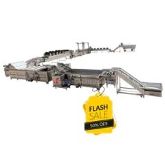 Qd-Best Price Best Quality Snack Potato Chips Making Machines Potato Chips Frying Machine - Image 3