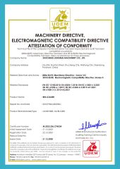 CE certificate from Zhucheng Longmai Machinery Co., Ltd.