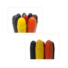 High Quality Washable Kids Drawing Tools Smooth Wax Crayon Model 71601 Origin China HS Code 96099 Packaging Set Model NO. - Image 1