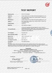 ERP Report of Electric Fan certificate from Foshan Jcf Electrical Appliance Co., Ltd.