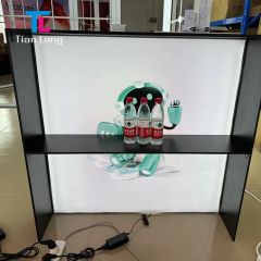Portable LED Display Cabinet with Tool-Free Assembly Design - Image 4