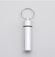Reusable Metal Keychain Case with Memory Foam Earplugs - Image 3