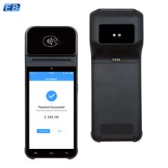 5.5 Inch Smart Handheld Mobile Touch Screen Cash Register Retail Software System All-in-One Android 13 POS Terminal - Image 1