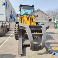 Low Price China Brand Lovol Forestry Machinery Wood Wheel Loader - Image 4