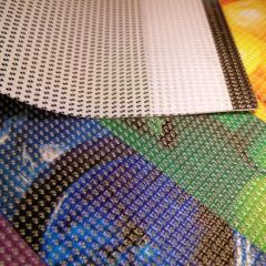 Premium White Mesh Banner for Large Format Printing Needs - Image 5