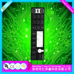 Custom Made Membrane Switch Keypad/Keyboard Manufacturer Color Customized Trademark Yizexin HS Code 8536500000 Model NO. YZX-MS934 - Image 6