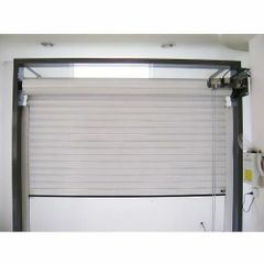 Mild Steel Rolling Shutter Width 4- 5 Feet Height 10-12 Feet Thickness 1 to 4 mm Material Mild Steel Finishing Type Color - Khan Fabrication