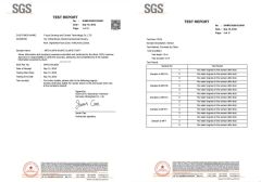 IPx8 Compliance Report certificate of Focus Sensing and Control Technology Co., Ltd. – certificate photo, supplier certificates section