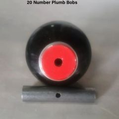 Cast Iron 20 Number Plumb Bobs, 400 g Weight 400 g Material Cast Iron Product Code 20 Number Finishing Color Coated Usage/Application To Establish A Vertical Reference - Image 2