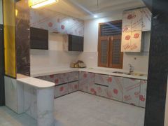 Modular L Shaped Kitchen Layout L-shaped Storage Capacity Ample Installation Type Corner Mount Workspace Efficiency - Image 1
