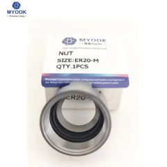 Myook Er20 M Clamping Nut CNC Machine Accessories a M Um Rd Km Her SD Types for CNC Tool Holders Er20 Bearing Er Nut - Wuhan MYook Machinery Co., Ltd.