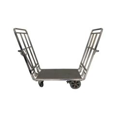 Hotel Luggage Trolley Cart Brake Auto Wheel Amount 3 Style Unfolding HS Code 87168000 Trademark BEISCO Model NO. - Image 1