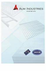 Gi Ladder Type Cable Tray Design Plain Color Silver Shape Rectangular Usage/Application All Type Ladder Cable Tray Surface Finishing - Image 6