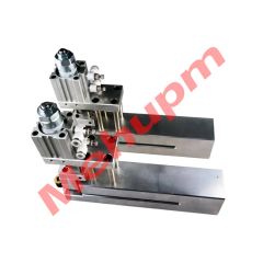 Air Driven Dotted Line Tear Notch Guide Post Type Hole Punch - Image 2