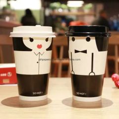Customized Printed Single Wall Paper Cup Coffee Cup Packaging Disposable Paper Cup - Image 6