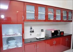Mirror finish acrylic Modular Kitchen Material Wooden Appearance Modern Door Finishing Acrylic Finish Type Powder - Image 7