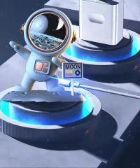 Portable Astronaut USB Wireless Bluetooth Speaker Type USB Power 6-10W Voltage 220V Trademark OEM Voltage Type DC HS Code - Image 6