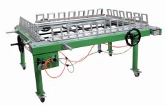 Double Clamp Worm Screen Stretching Machine Origin China Model NO. GWW Condition NEW HS Code 8442302900 Trademark - Image 3