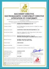 Tablet Deduster certificate from Nanjing D-Top Pharmatech Co., Ltd.
