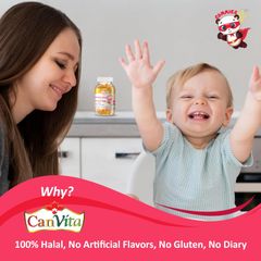 Canvita Kid’s Halal Multivitamins plus Iron Gummy (240 gummies/bottle) all multivitamins for kids for daily use - Image 8