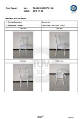 TF906 certificate of Bazhou Youmai Furniture Co., Ltd. – certificate photo, supplier certificates section