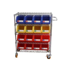 Wire Shelving Storage Bin Set for Warehouse - Qingdao Guanyu Plastic Co., Ltd.