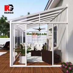 Foshan Rango Outdoor Glass Room Sunroom Used Sunroom Glass Garden House Plastic Aluminum Sunroom for Garden - Foshan RANGO furniture Company Limited