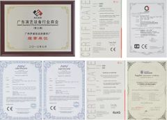 certifictes certificate from CVR PRO AUDIO CO.,LTD