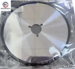Custom Tungsten Steel Round Cutter for Precision Paper Machinery Parts - Image 1