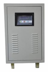 Three Phase Voltage Stabilizer Phase three Type Automatic Capacity 15 KVA Cooling Type Dry Type Payment Terms Cheque or - Image 1