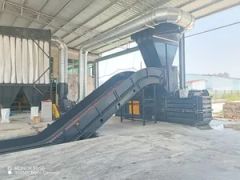 Semi-Automatic Horizontal Baler Machine with Manual Feeding for Scrap Metal/Straw/Plastic - Image 6