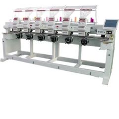 6 Heads Computerized Embroidery Machine WY9206CH 10" Touch Screen 9-15 Needle 1Y Warranty - Image 3