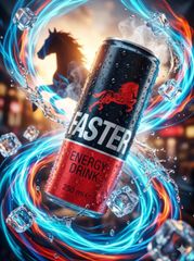 Faster Energy Drink 250 ml Slim Can – product photo 1, product detail gallery