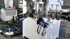 Hydraulic Heavy Duty Stainless Steel Flat Strip Clamp Forming with Hole Punching Machine Factory - Image 4
