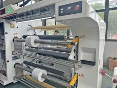 High Speed PLC Control Servo Motor Driven Slitting Rewind Machine - Image 5